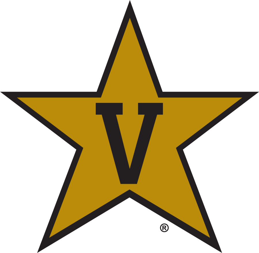 Vanderbilt Commodores 1987-2008 Secondary Logo iron on transfers for clothing